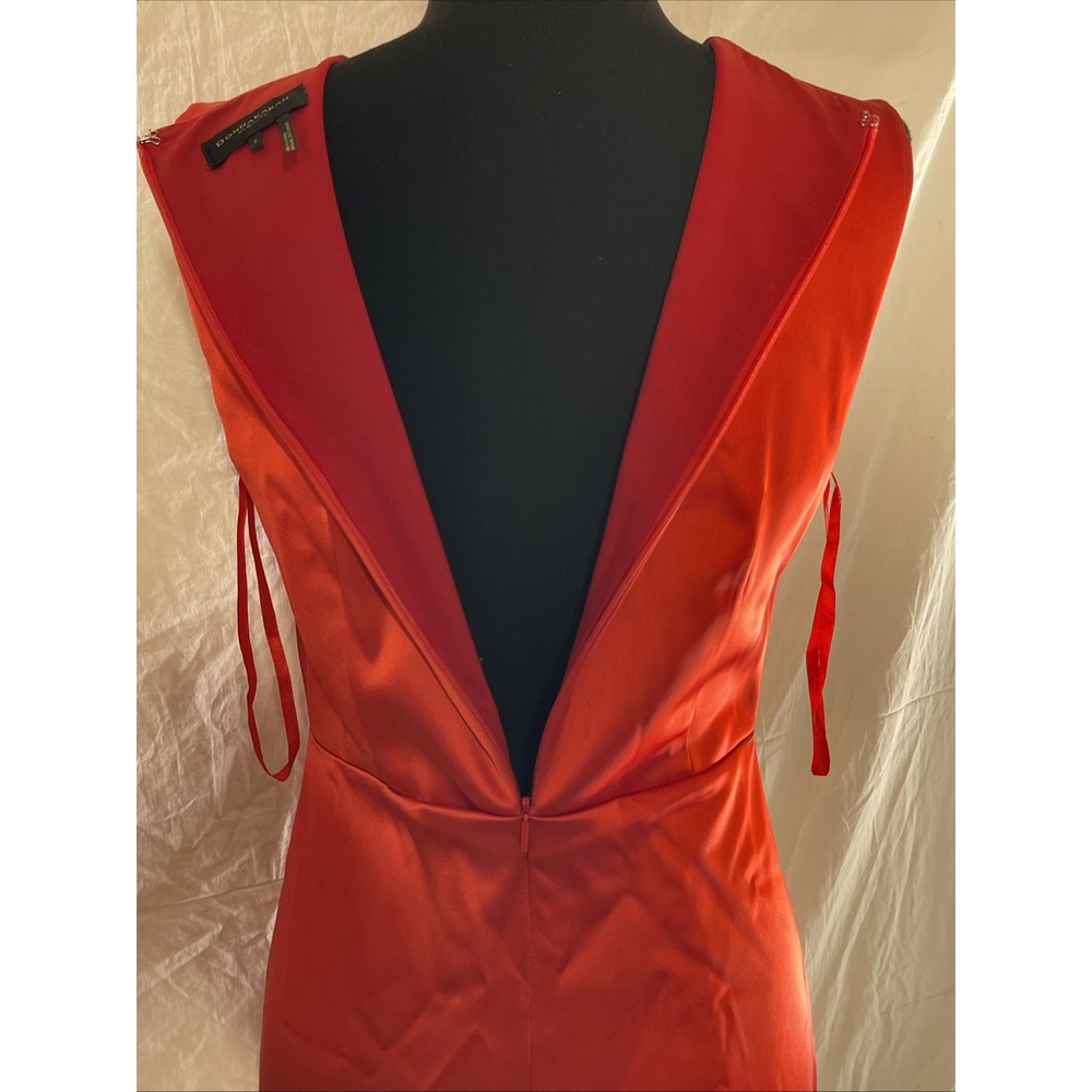 Donna Karan Women Sleeveless Red Dress Size 2 - Picture 9 of 16